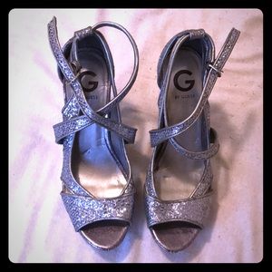 Glitter Platform Heels
